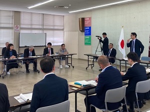 自由民主党徳島県支部連合会との意見交換会の画像