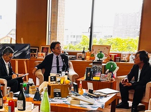 面会 和泉敦史 （有）青和代表取締役の画像01