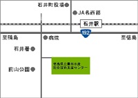 資源環境研究課の地図